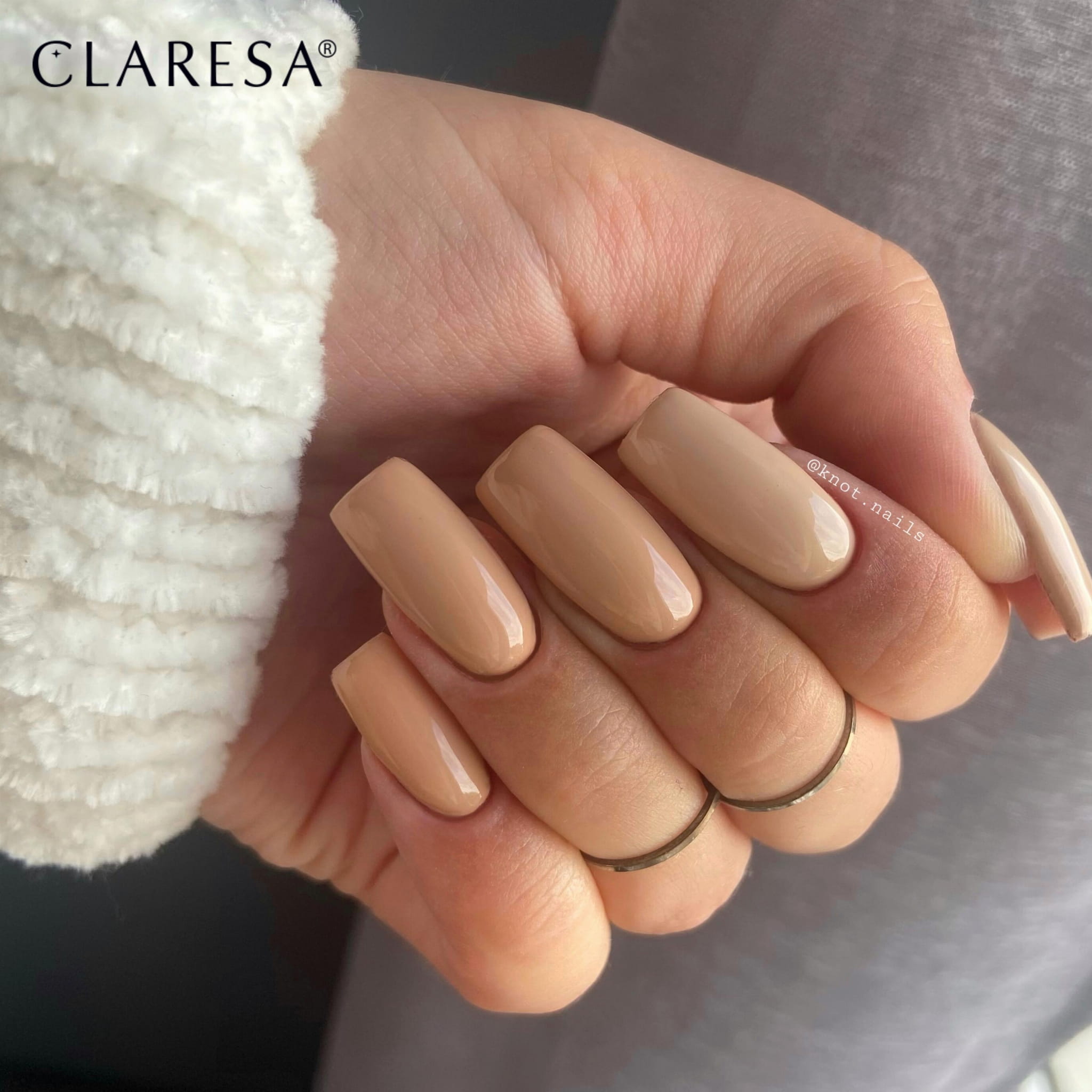 CLARESA PERFECT NUDE BRUSH COSMETICS GEL LAK
