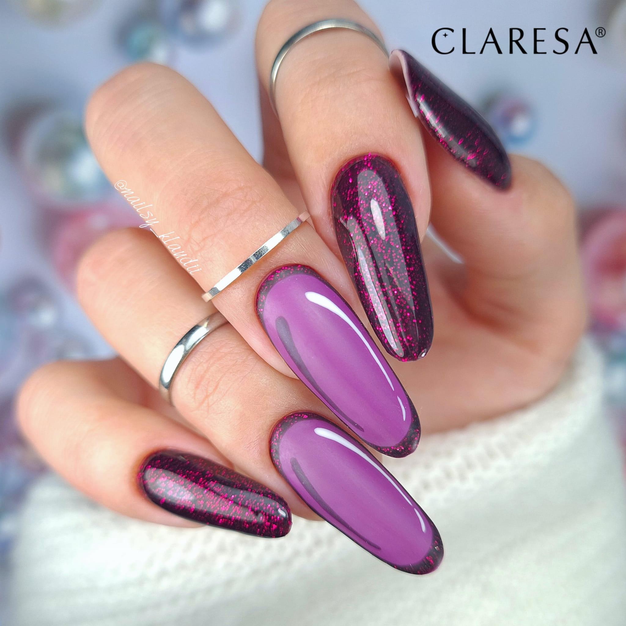 Claresa purple 614