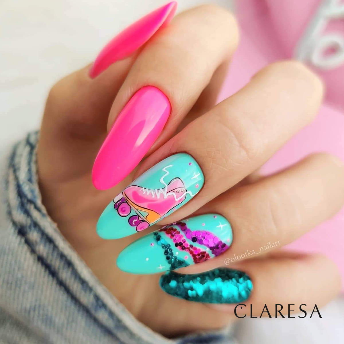 Claresa disco polen blue lagoon
