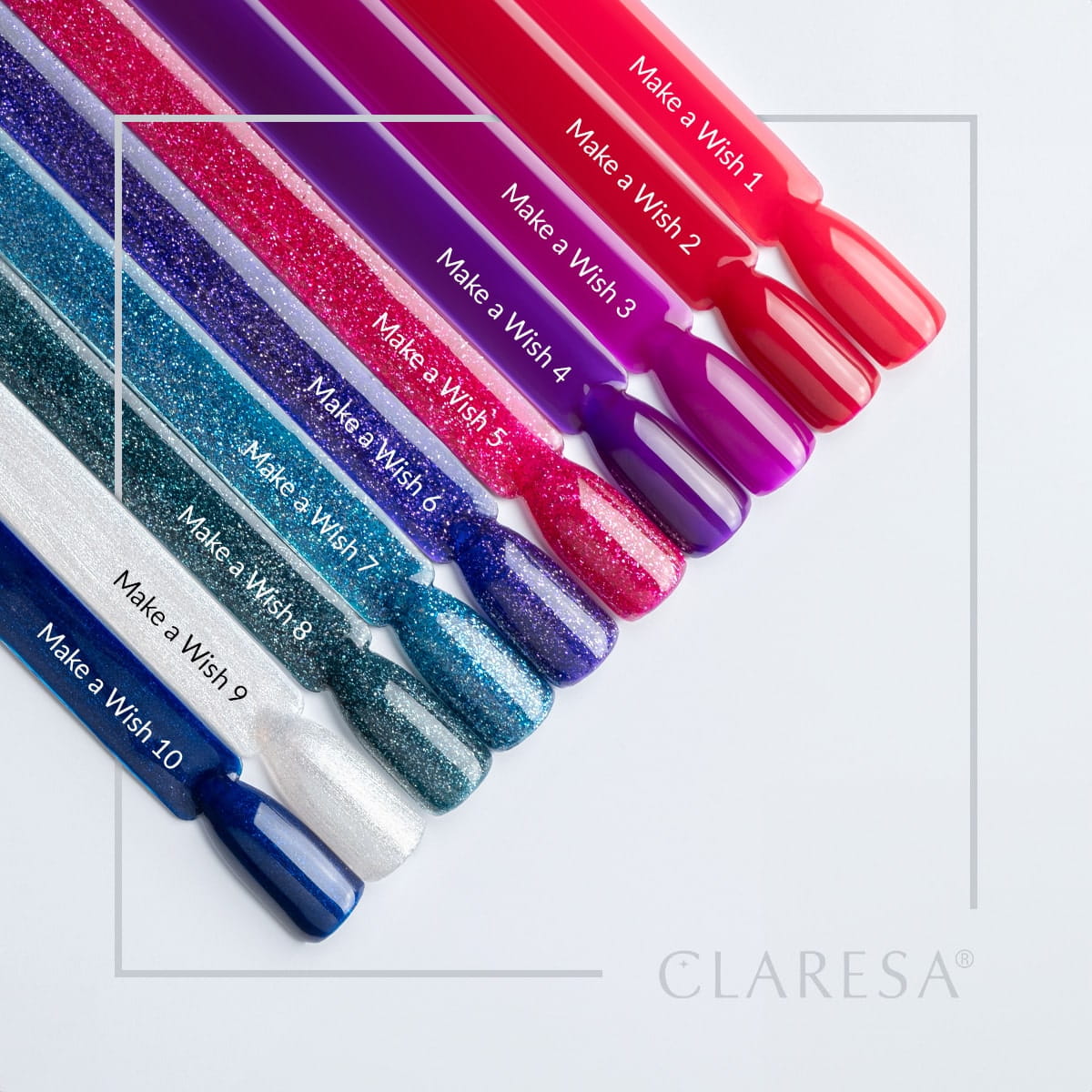 Claresa gel lak Make a wish