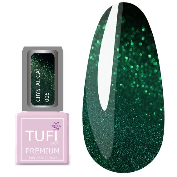 TUFI Profi PREMIUM gel lak Crystal Cat 05