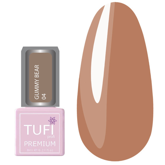TUFI Profi PREMIUM gel lak Gummy Bear 04