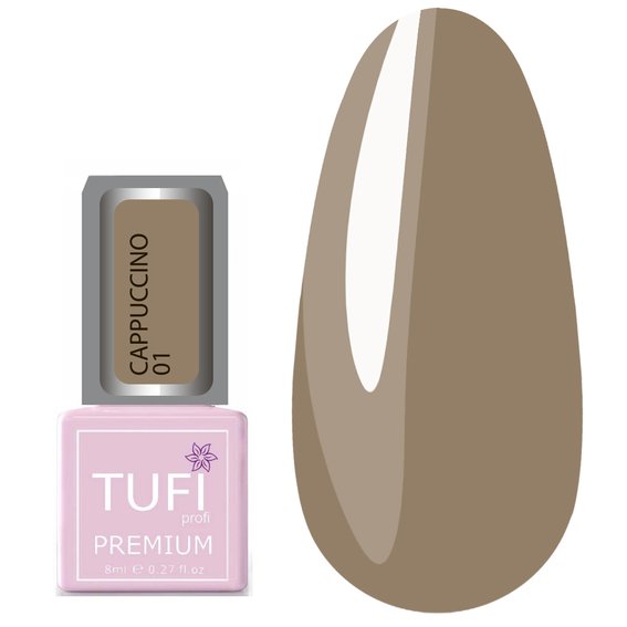 TUFI Profi PREMIUM gel lak Cappuccino