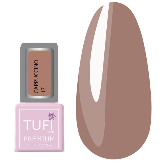 TUFI Profi PREMIUM gel lak cappuccino17