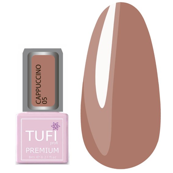 TUFI Profi PREMIUM gel lak Cappucino 05