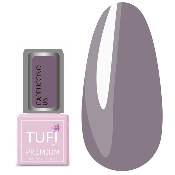 TUFI Profi PREMIUM gel lak cappuccino 06