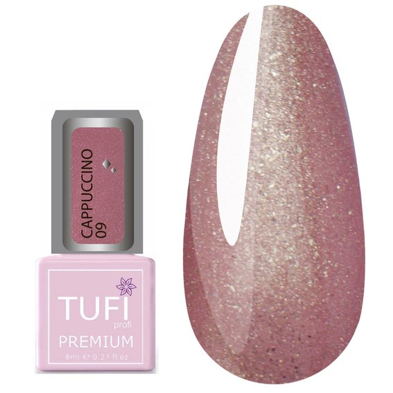 TUFI Profi PREMIUM gel lak Cappuccino 09
