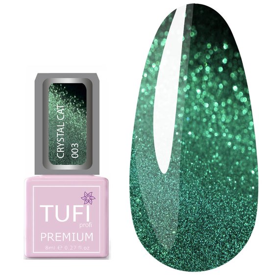 TUFI Profi PREMIUM gel lak Crystal Cat 03