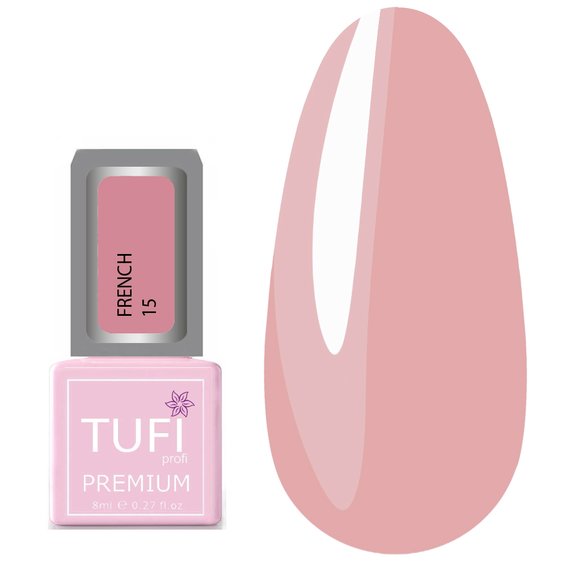 TUFI Profi PREMIUM gel lak French15