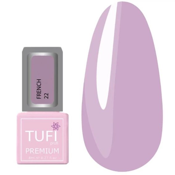 TUFI Profi PREMIUM gel lak French22