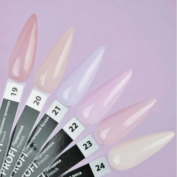 TUFI Profi PREMIUM gel lak French19-24