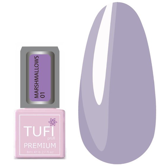 TUFI Profi PREMIUM gel lak Marshmallows 01
