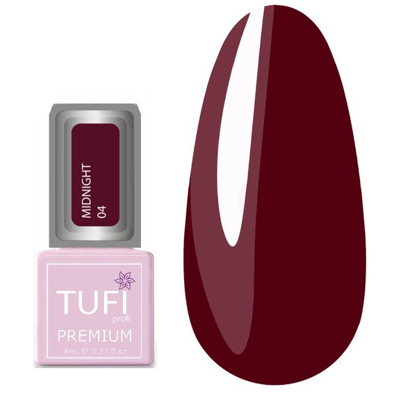 TUFI Profi PREMIUM gel lak Midnight 04