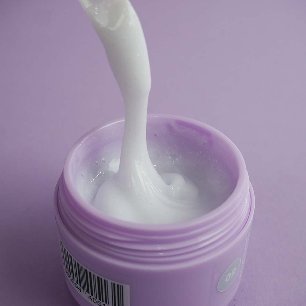 TUFI profi UV/LED GEL 09 White Frost