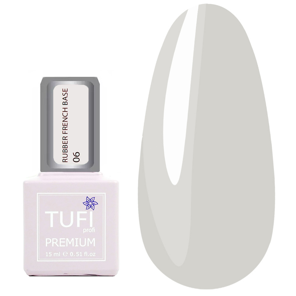 TUFI profi PREMIUM Rubber French Base 06 Milk Girl
