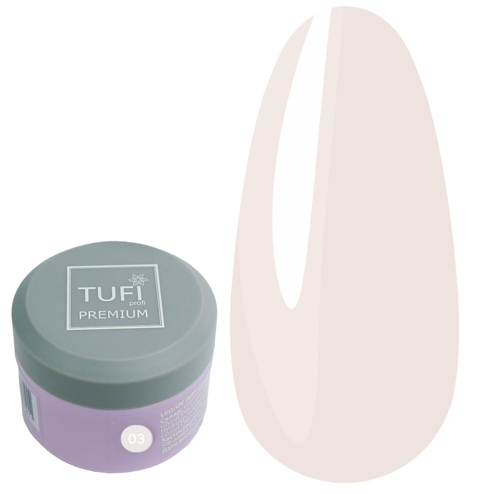 TUFI profi UV/LED GEL 03 Baby Milk
