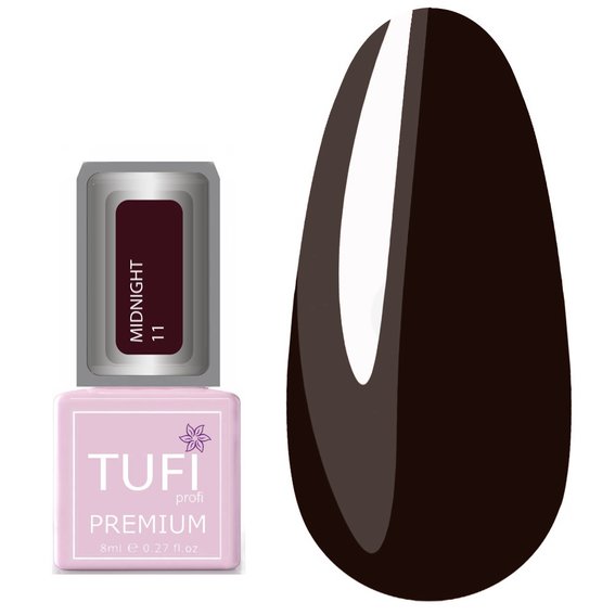 TUFI Profi PREMIUM gel lak Midnight 11