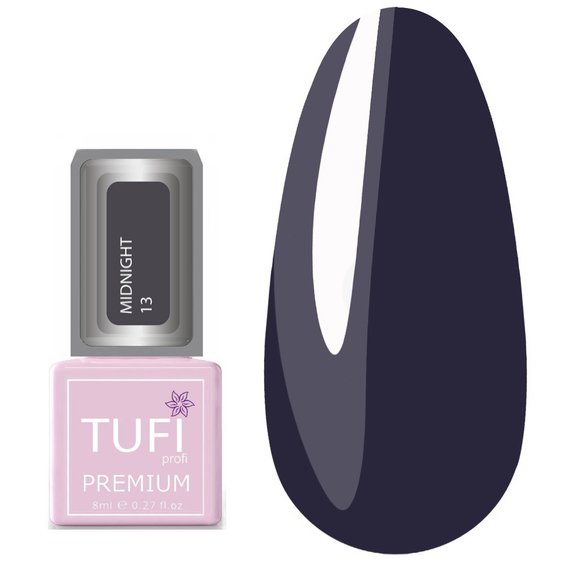 TUFI Profi PREMIUM gel lak Midnight 13