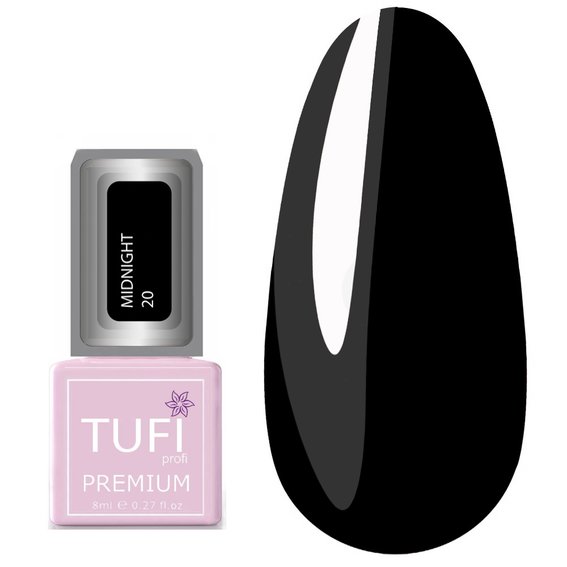 TUFI Profi PREMIUM gel lak Midnight 20