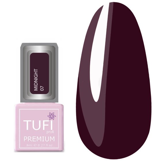 TUFI Profi PREMIUM gel lak Midnight 07
