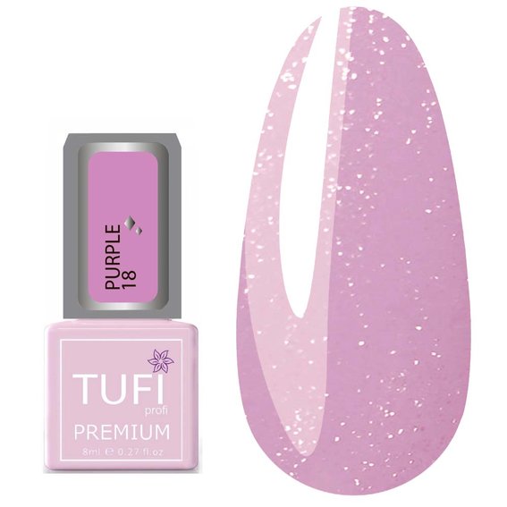 TUFI Profi PREMIUM gel lak Purple 18